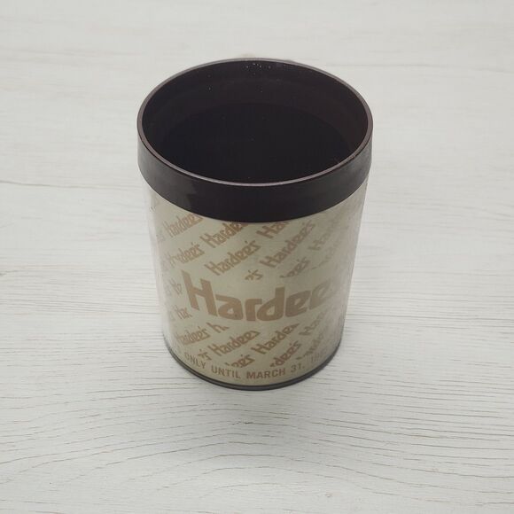 Vtg 1983 Hardee's Coffee Mug Insulated Plastic Eagle USA Fast Food Promo March 3 - Picture 3 of 12
